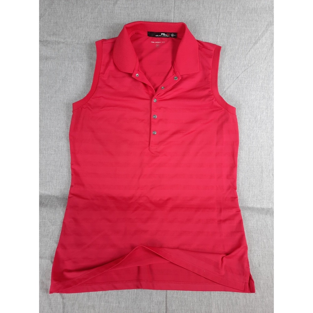 RLX Ralph Lauren Womens Medium Tailored Fit Active Outdoor Sleeveless Top Blouse